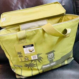 Trader Joe's Limited Edition Olive insulated 
Cooler Bag Hold 8 Gallon